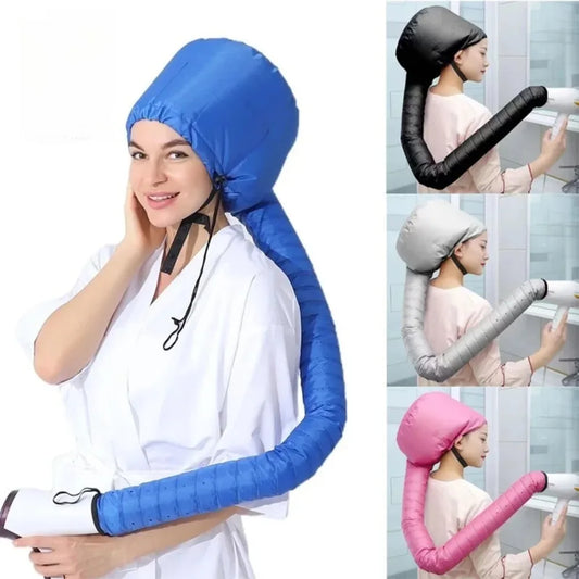 Hooded Hair Dryer Bonnet – Natural Hair Deep Conditioning Travel Hair Dryer Bonnet Oasis Select