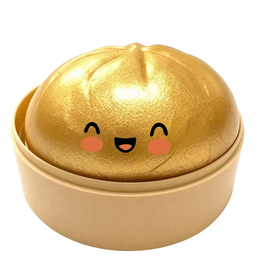 Dumpling Squishy Toy – Soft TPR Sensory Squeeze Collectible