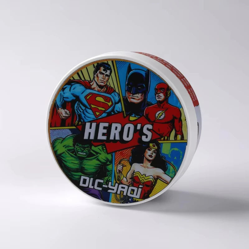 2026 YAQI Flash Sale HERO'S Atisan Shaving Soap for Men 170g Artisanal Lather Softens Beard for Smooth Shave Grooming Essentials Peaceful Pleasures Health and Wellness