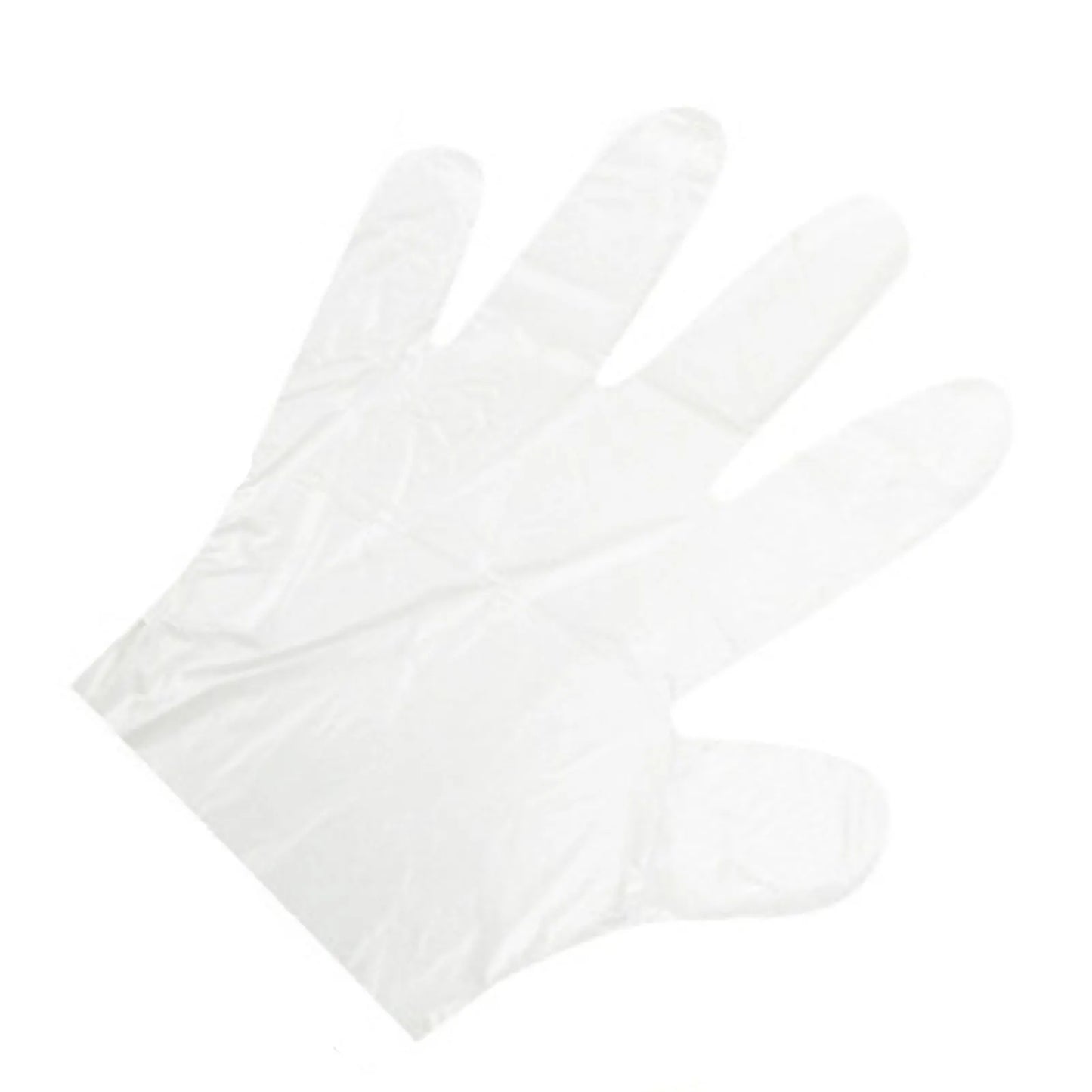 100pcs Plastic Disposable Gloves Transparent Food Handling Gloves for Bulk Food Kitchen Cooking Peaceful Pleasures Health and Wellness