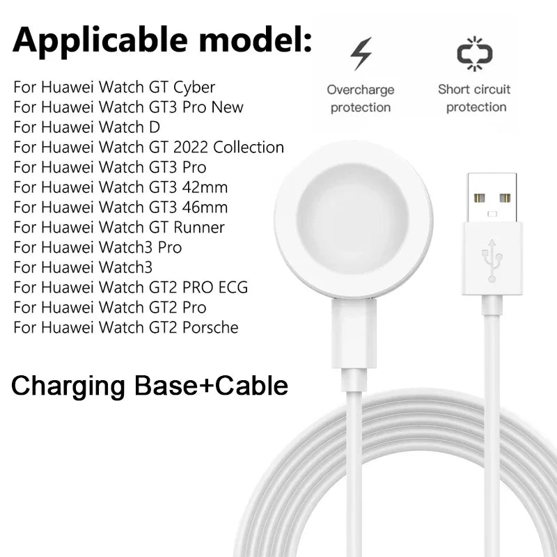Charger Dock For Huawei Watch 3 3 Pro ECG GT2 GT3 Pro Magnetic Charging Cradle Holder Base For Honor Watch Dream Magic 2 Charger Peaceful Pleasures Health and Wellness