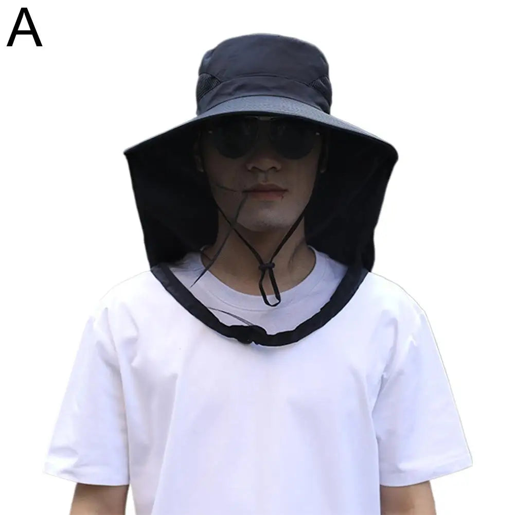 Mosquito Head Net Hat | Full Mesh Bug Shield for Fishing & Outdoors