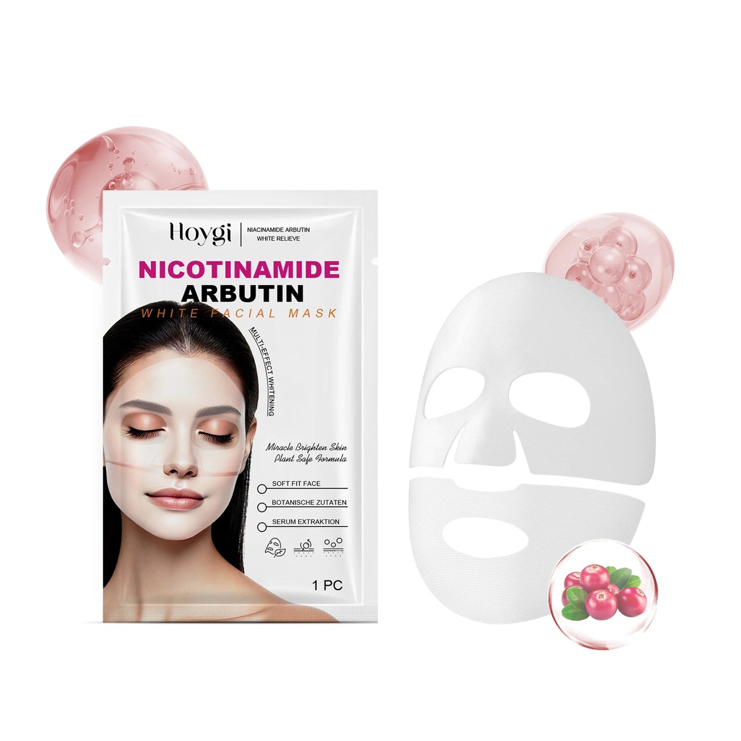 Niacinamide & Arbutin Brightening Hydrating Sheet Mask