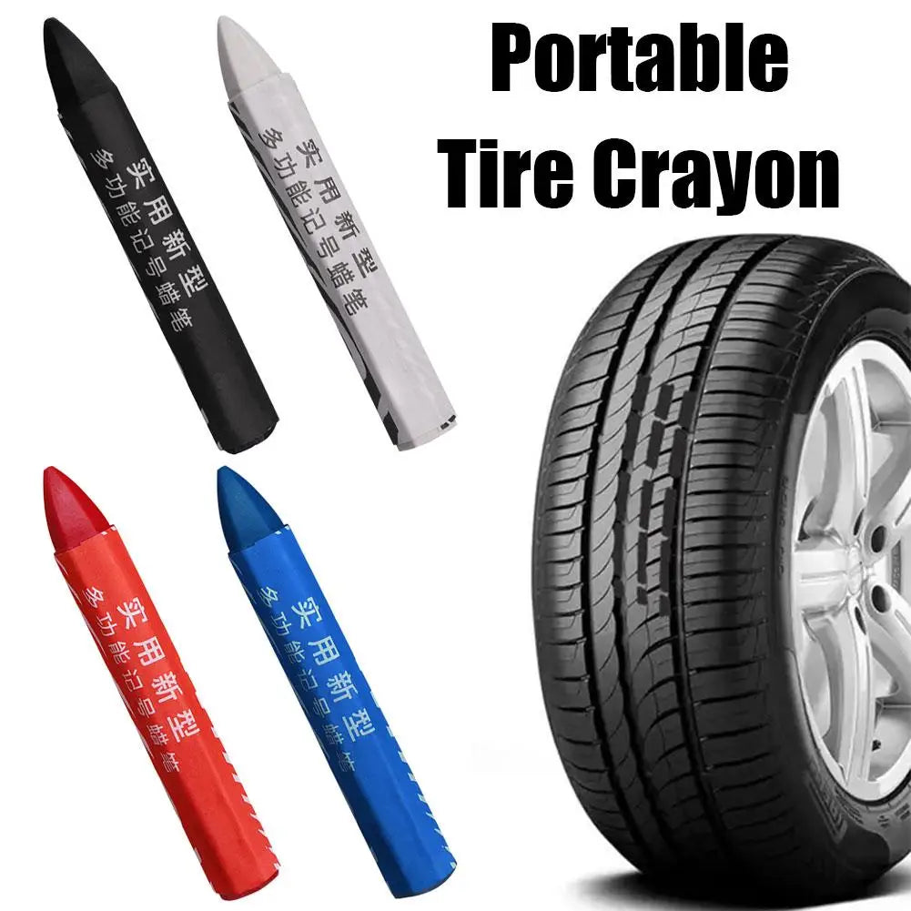 Portable Tire Marking Crayon - Lightweight and Waterproof Peaceful Pleasures Health and Wellness