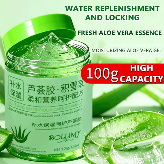 Aloe Vera & Centella Asiatica Face Gel – Hydrating & Firming Face Gel Moisturizer Oasis Select 100G