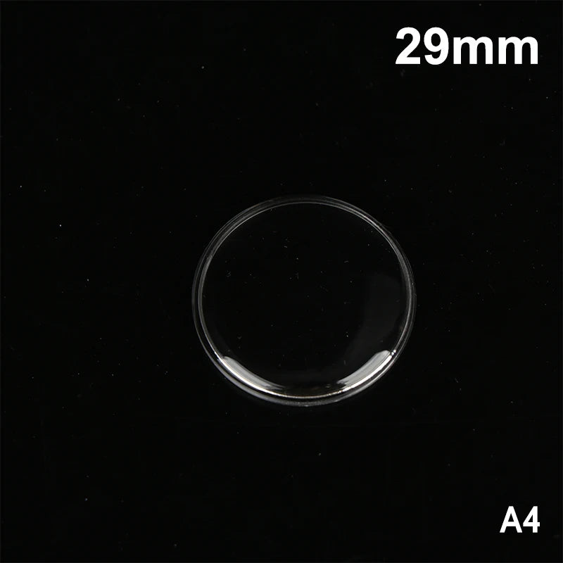 28–32.2mm Acrylic Watch Crystal Lens Dome Replacement Cover