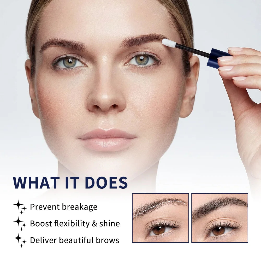 Brow Advanced Eyebrow Conditioner Serum Strengthens Moisture & Repair Brow Care Eyebrow Protects Against Breakage Peaceful Pleasures Health and Wellness