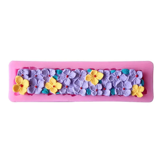Creative 3D Flower Cake Silicone Mold Useful Resin Suitable Children Peaceful Pleasures Health and Wellness