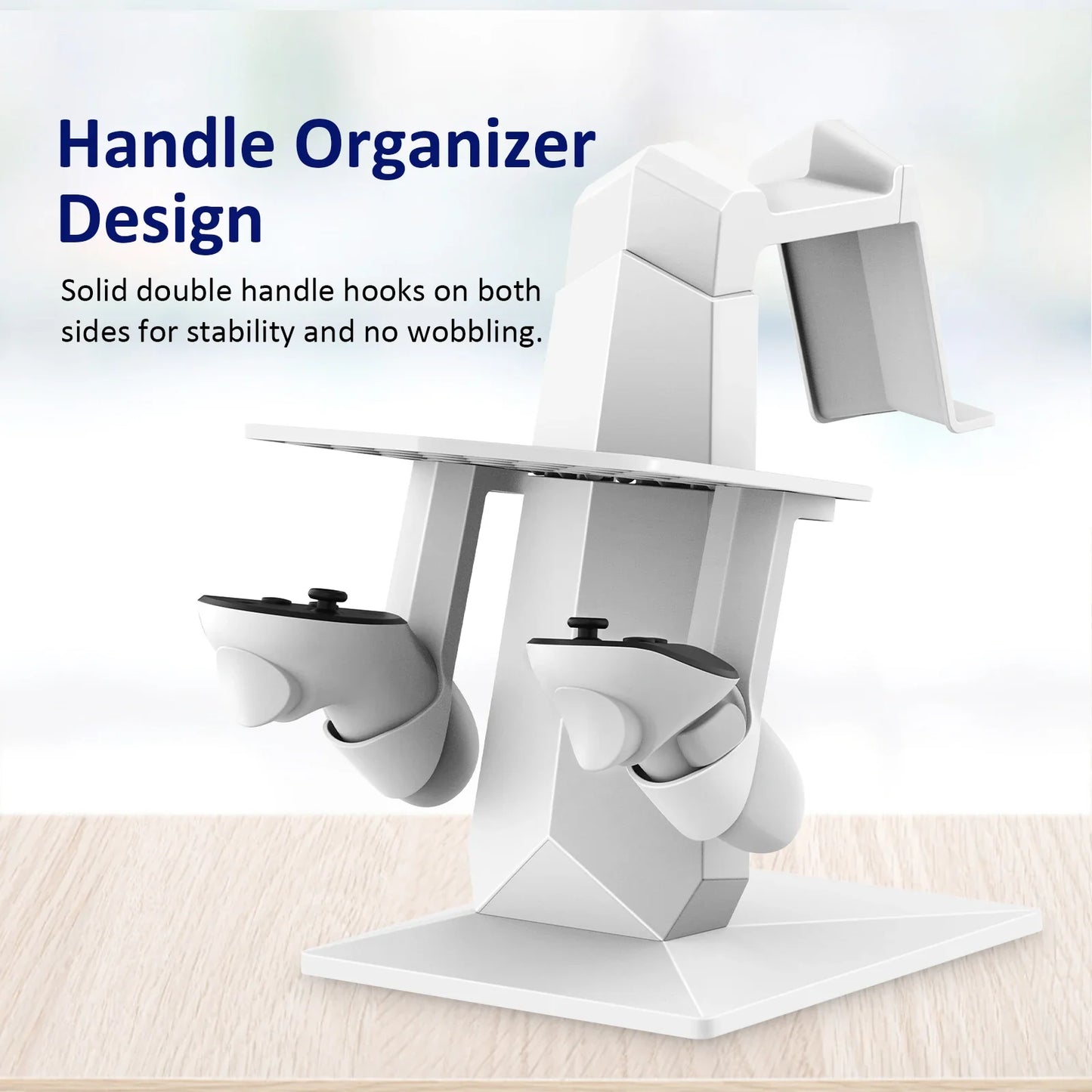 VR Headset & Controller Stand for Meta Quest 3, 2 & Pro