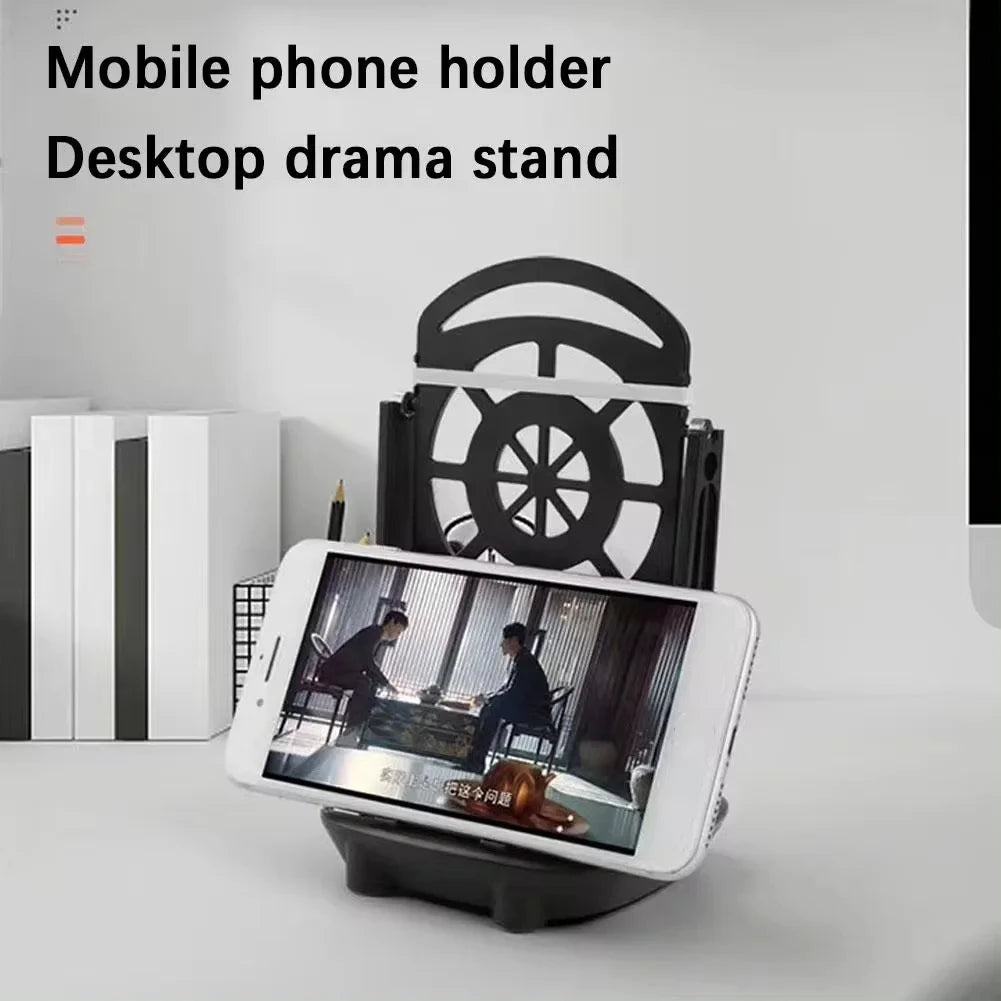HOMEFISH Desk Walking Swing Shaker Mobile Phone Stand Holder Pedometer Brush Stepper For Phone Wiggler Counter Peaceful Pleasures Health and Wellness
