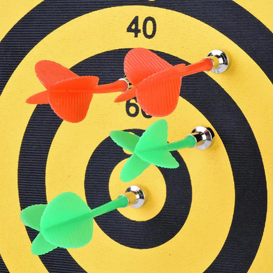 12-Piece Kids Magnetic Darts Set – Safe Indoor Dartboard Game Magnetic Dart Set Peaceful Pleasures Health and Wellness