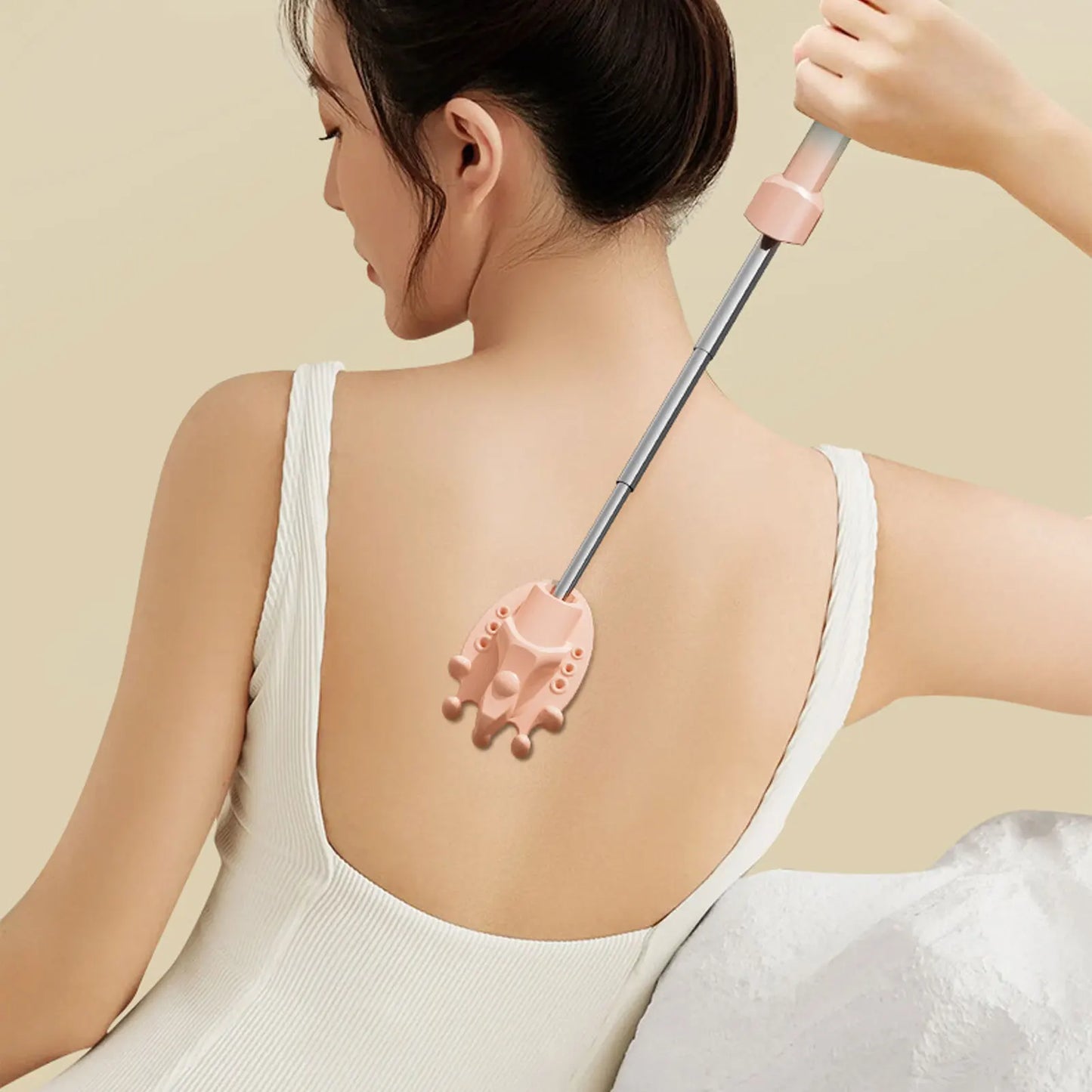 Electric Back Scratcher Extendable Effective Itch Relief Body Scratch
