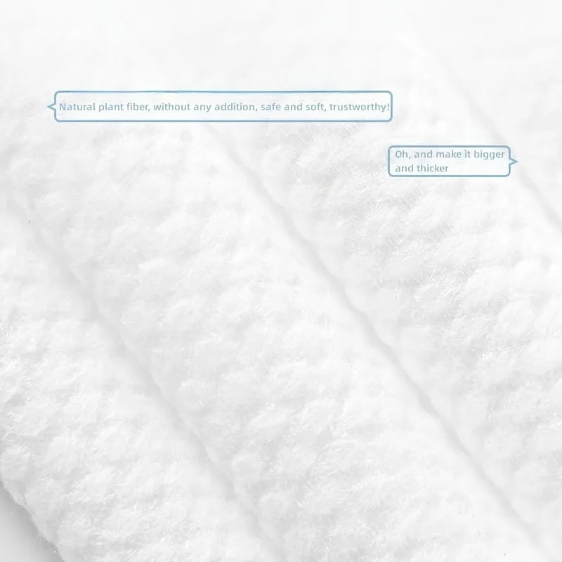 Disposable Face Towels | Dry & Wet Pearl Pattern Skin-Friendly