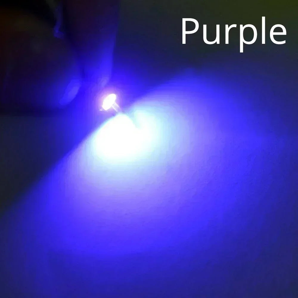 10PCS 0805 SMD LED Chips – 9 Colors, RoHS, 3.3V DIY PCB