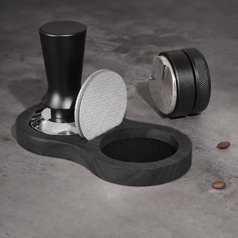 Silicone Coffee Tamper Mat Non-Slip Portafilter Holder 51/53/58mm