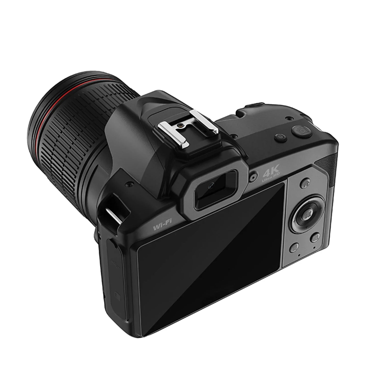 4K Digital Camera Wifi Video 64MP Dual Lens IPS Screen 16X Anti-shake