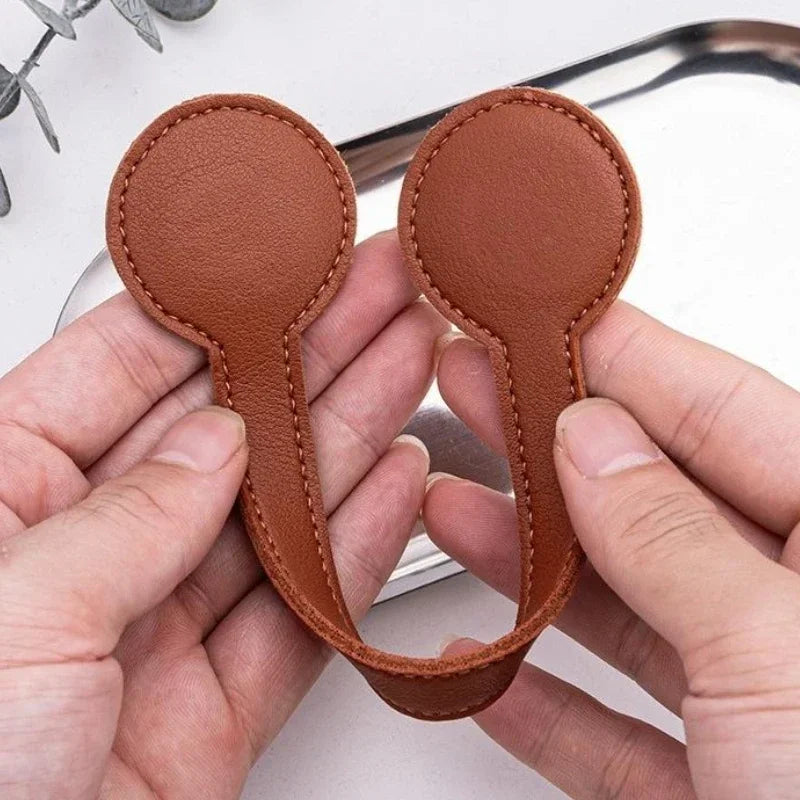 Magnetic Hat Clip for Bag – PU Leather Hat Keeper Buckle