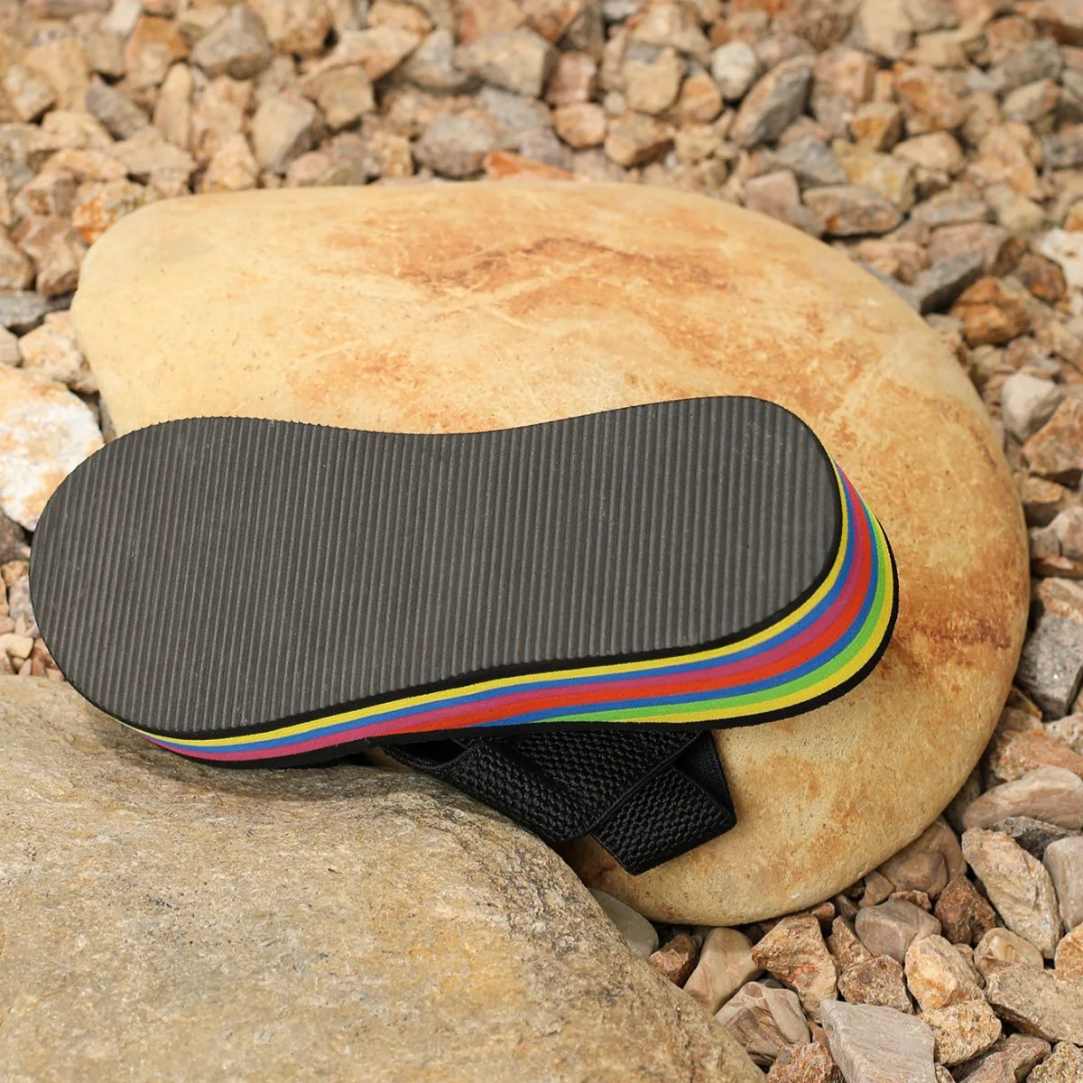 Women's Wedge Slingback Sandals | Rainbow Platform Summer Slides