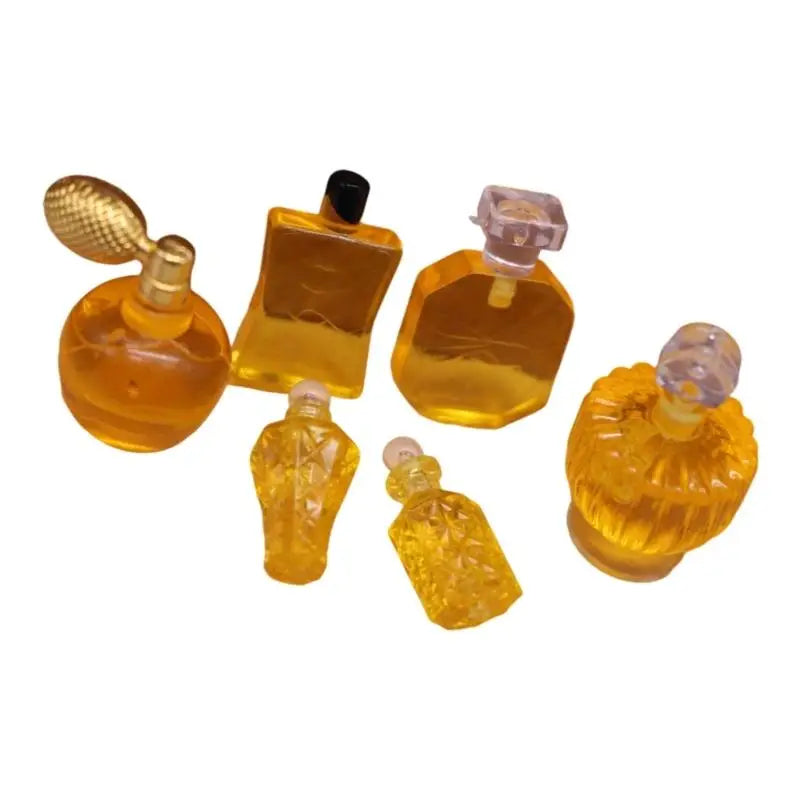 Resin Miniature Bottle Set – Dollhouse, Diorama & RPG Prop