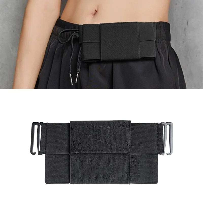 Invisible Running Waist Pack – Stretch Belt for 5.5–7.5" Phones Running Waist Pack Peaceful Pleasures Health and Wellness