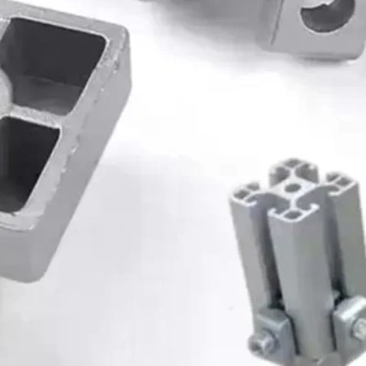 Aluminum Caster Bracket for 3030 4040 4545 Profile M8 M10 M12 Caster Mounting Bracket Oasis Select