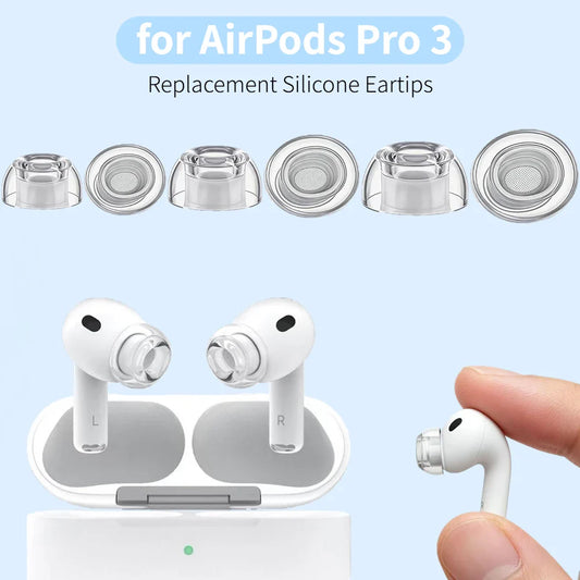 Silicone Ear Tips for AirPods Pro 3 | Anti-Slip Replacement Caps Earphone Ear Tips Oasis Select
