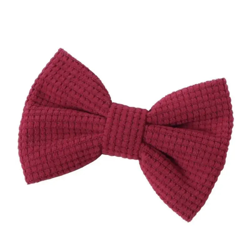 Girls Plaid Bowknot Hair Clips | Kids Barrettes Ages 3–12