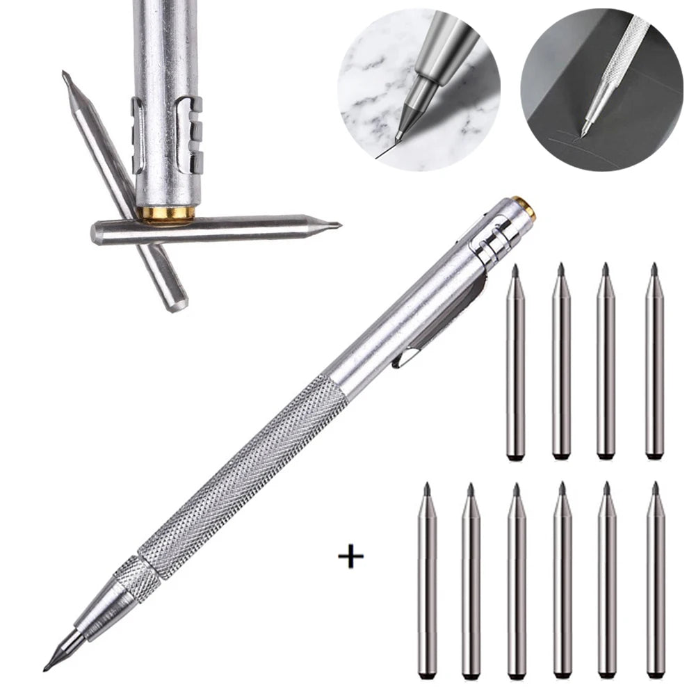10 Scriber Pen Diamond Scribing Pens Tungsten Carbide Tip Engraving