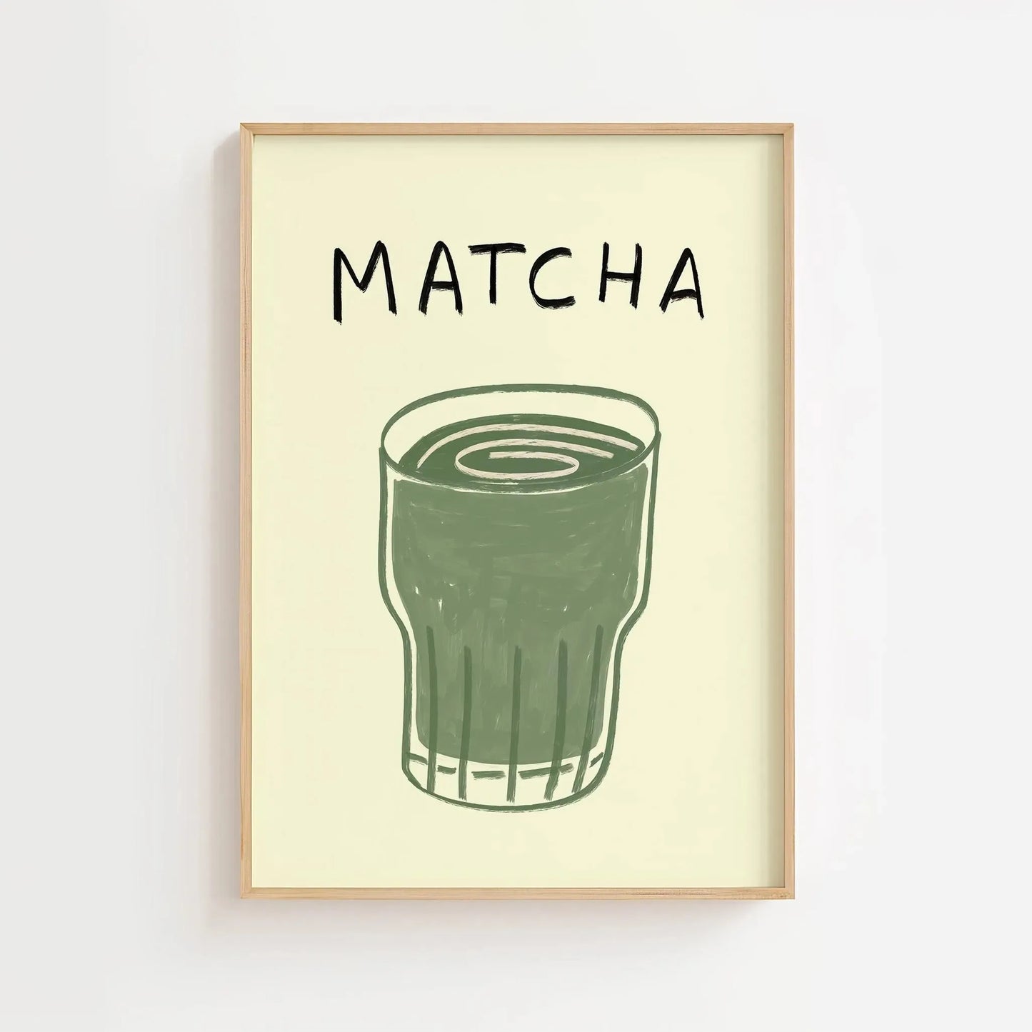But First Cafecito Quotation Canvas Print Minimalist Matcha Club Spanish Wall Art Poster for Modern Living Room Cafe Home Decor Peaceful Pleasures Health and Wellness
