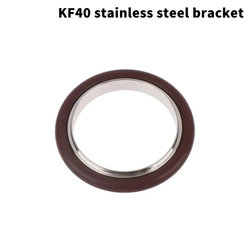 KF Vacuum Flange Clamp KF10–KF50 | NBR FKM O-Ring Seal