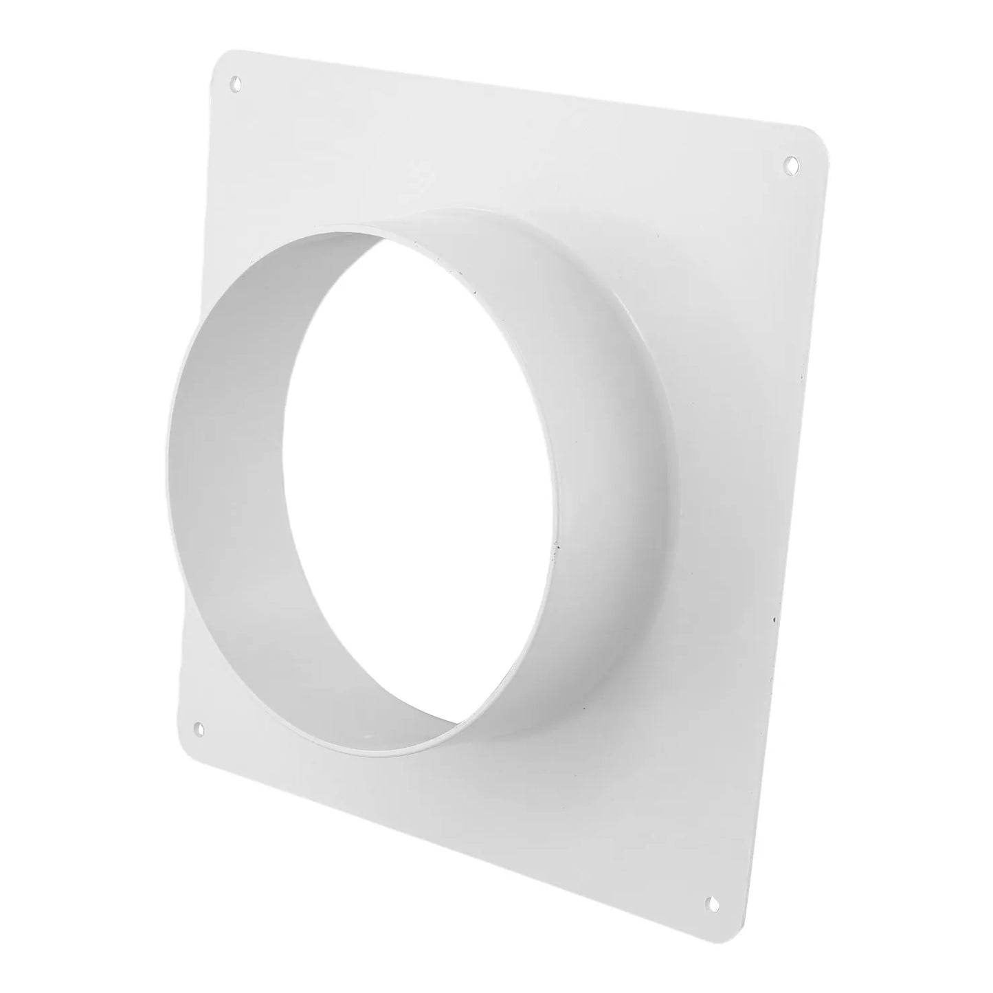 Exhaust Pipe Straight 100- ABS Air Duct Connectors Flange Ventilation