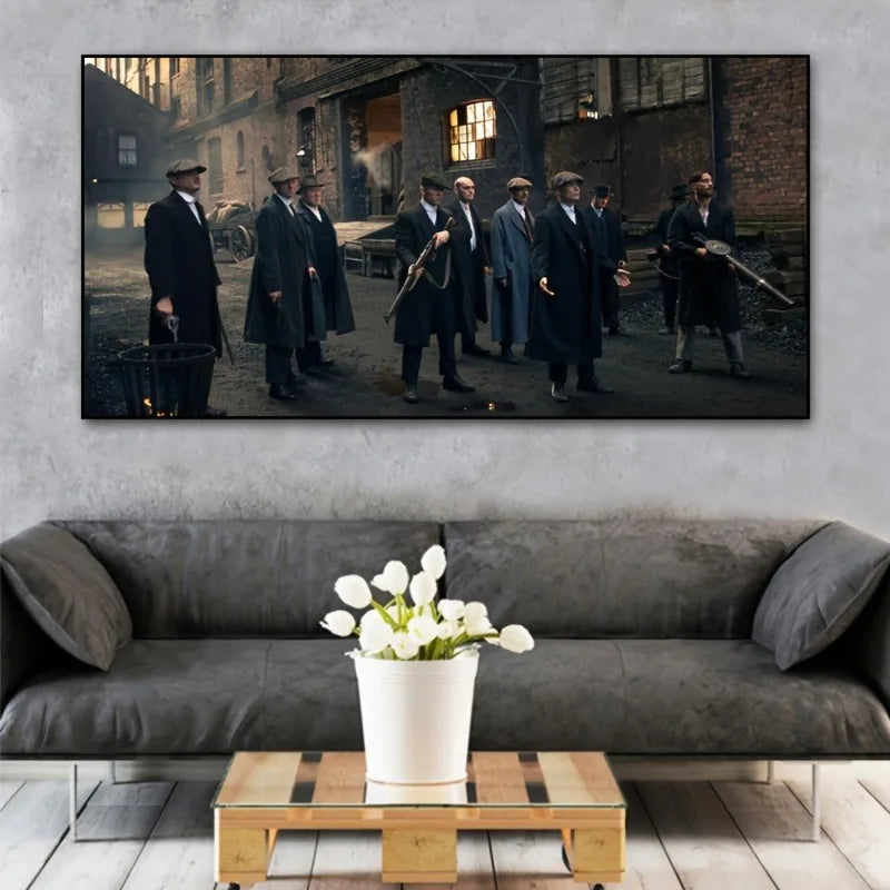 1pc Unframed Canvas Poster, Rustic Vintage Movie Painting, Canvas Wall Art, Artwork Wall Painting Wall Decor, Home Decoration Peaceful Pleasures Health and Wellness