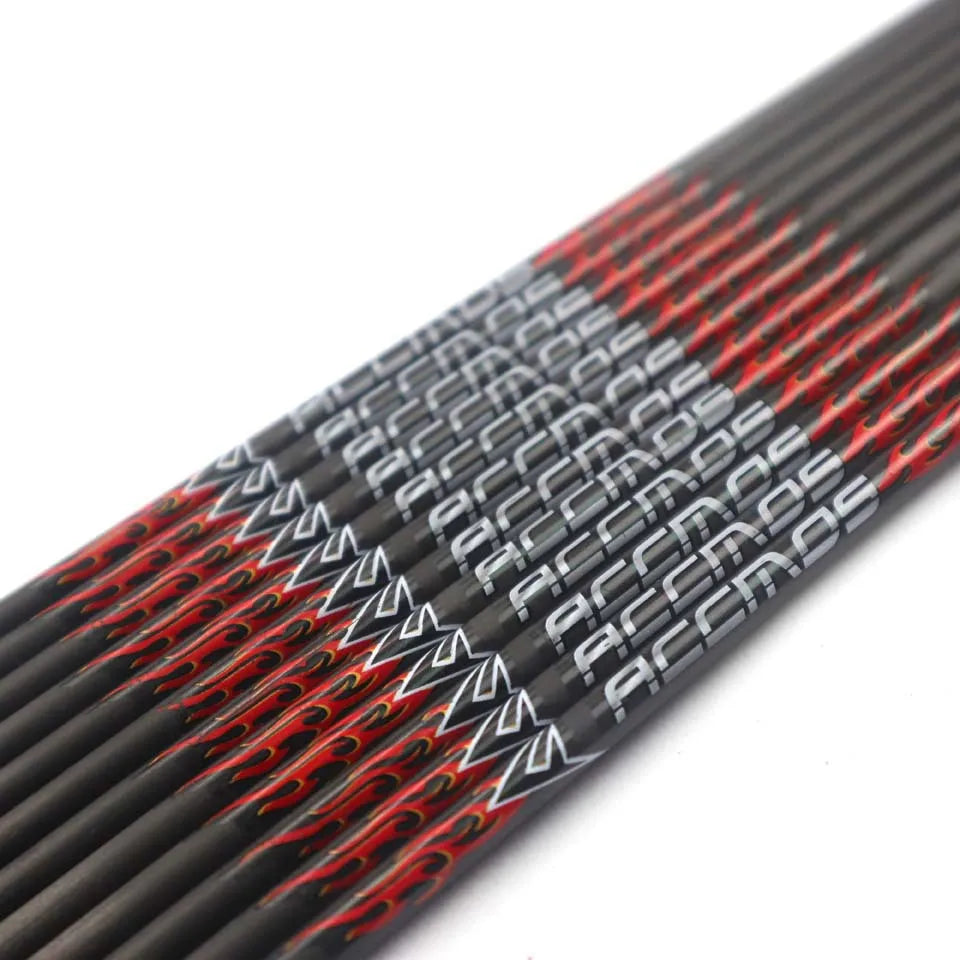 Pure Carbon Arrow Shafts ID4 2 Spine 250-1800 Archery Accessories Bow