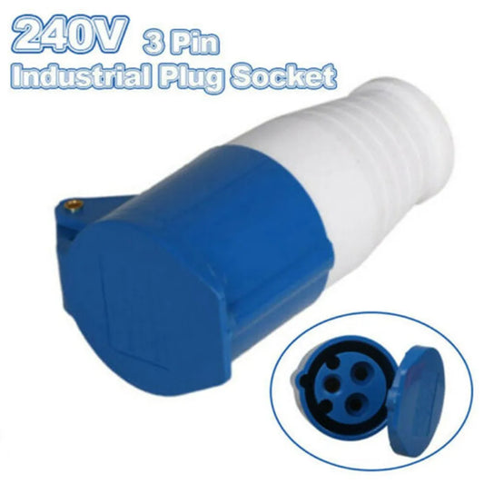 240V 16A 3 Pin Industrial Waterproof Plugs Socket Male Female IP44 2P Peaceful Pleasures Health and Wellness