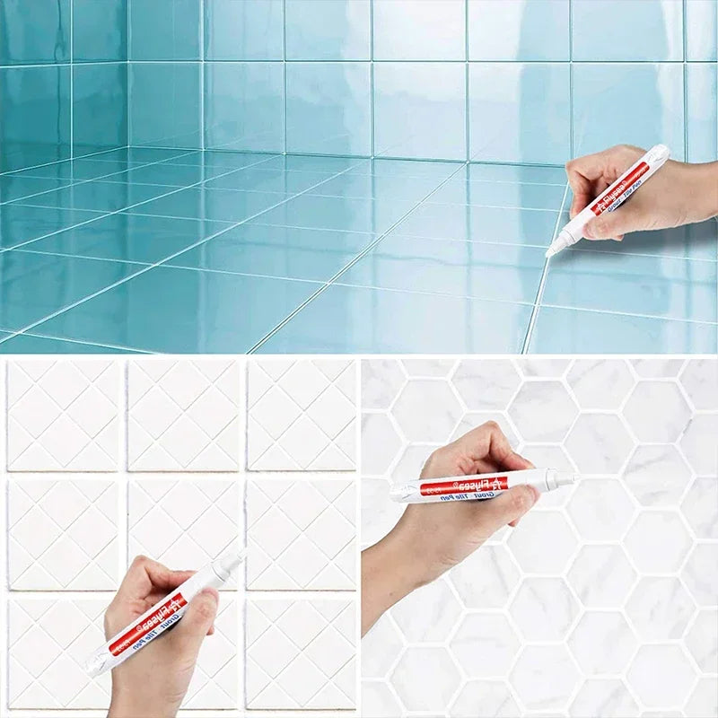 Tile Grout Repair Pen – Waterproof Anti-Mold Gap Marker