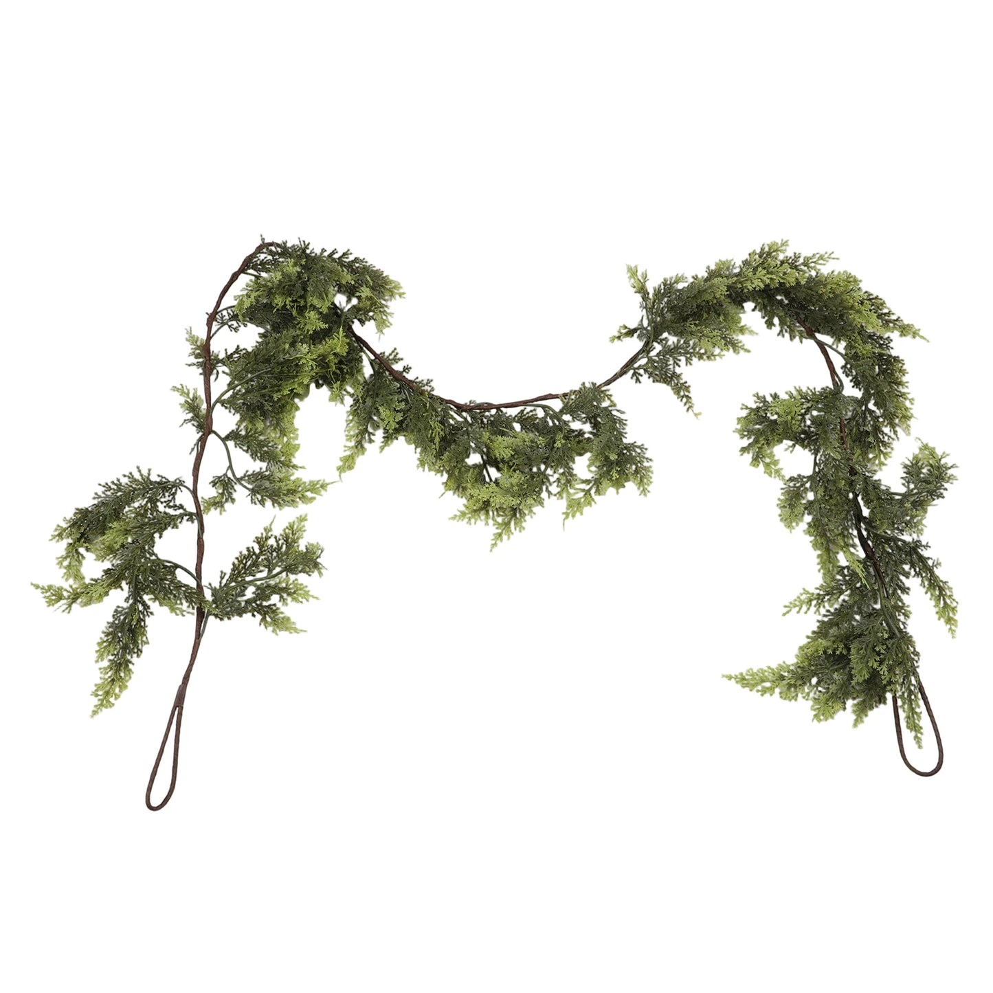 Christmas Cedar Garland Artificial Real Touch Thickness Realistic
