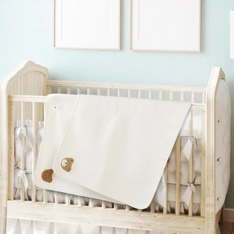 Baby Changing Mat Waterproof Cotton Diaper Pad 50x70cm