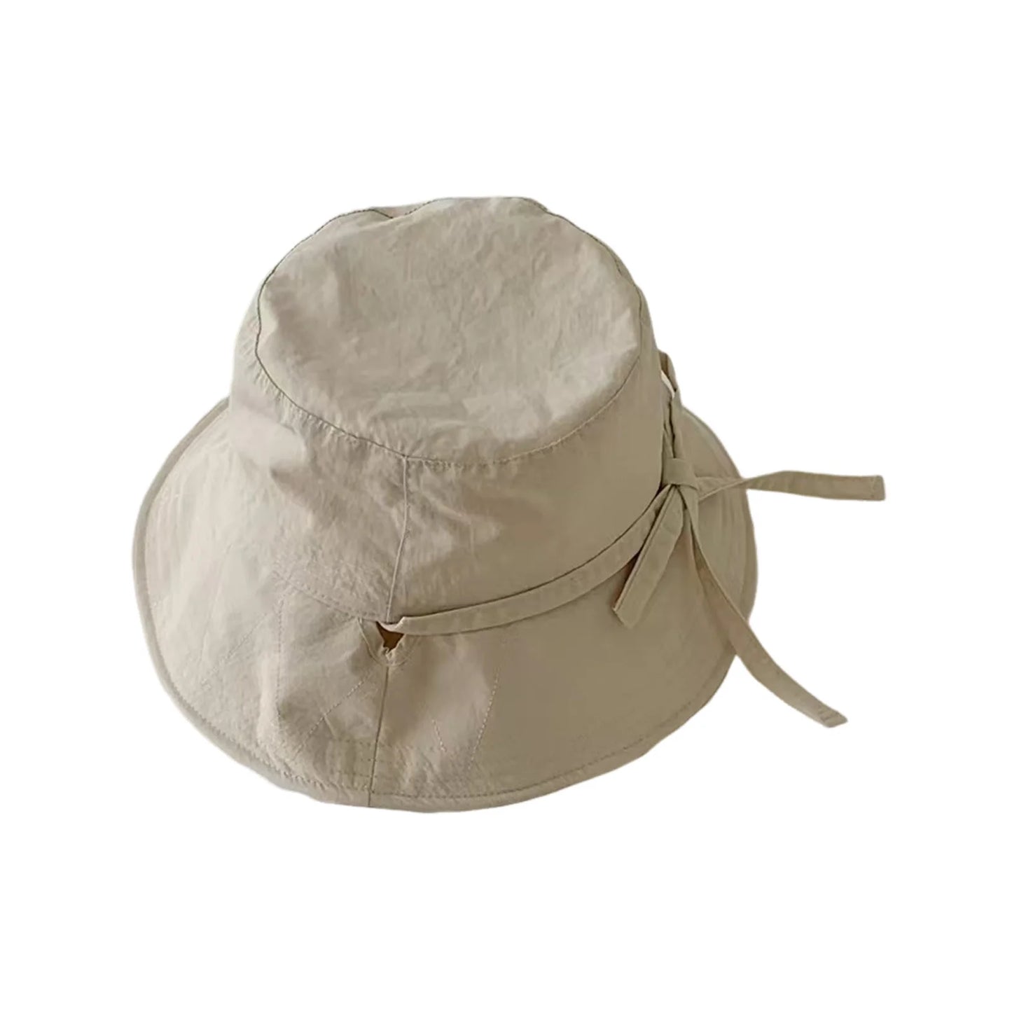 Summer Wide Brim Fisherman Hat Sun Protection Mountaineering Bucket Caps for Fishing Camping Traveling Peaceful Pleasures Health and Wellness White