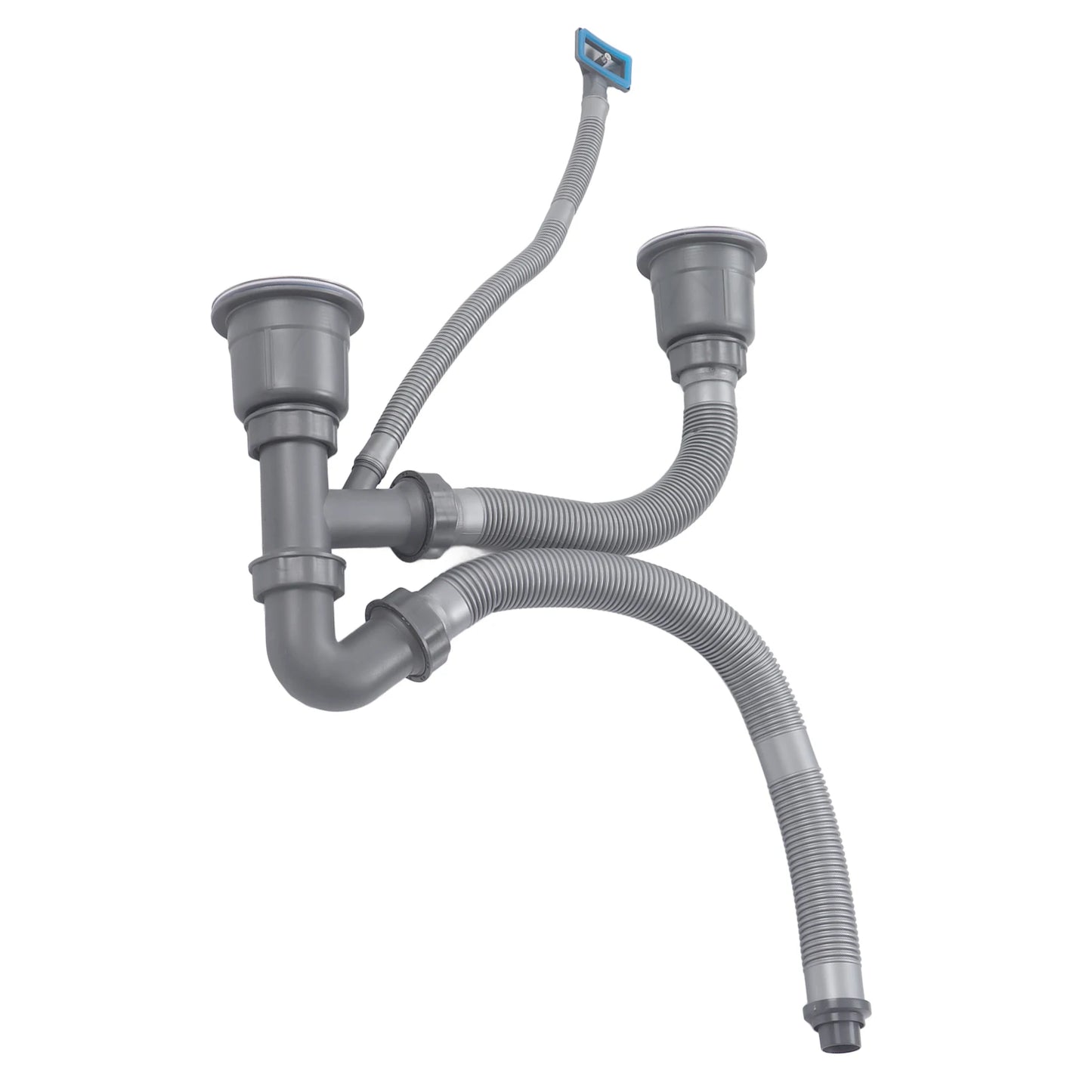 Kitchen Sink Double Hose Drain Quick Draining Expandable Multiple