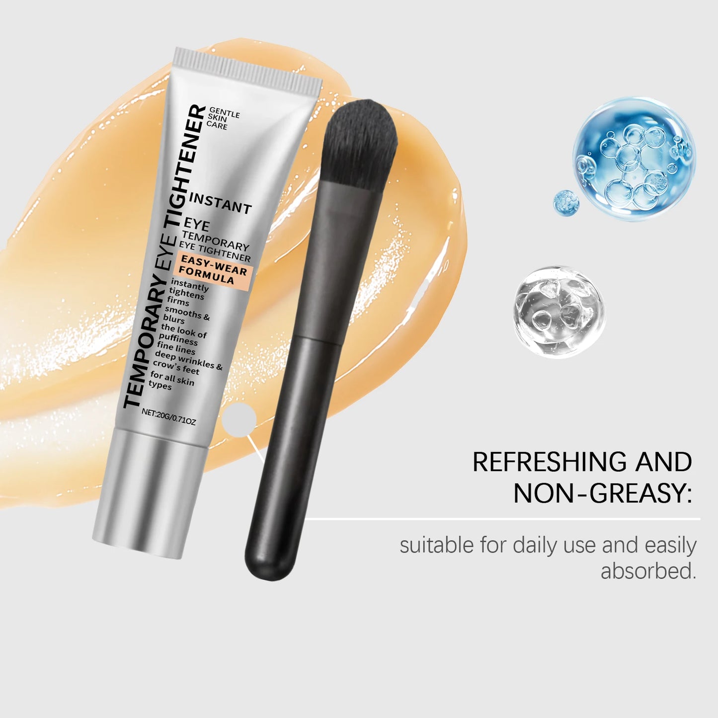 Jaysuing Eye Cream with Brush – Firming & Brightening 20g
