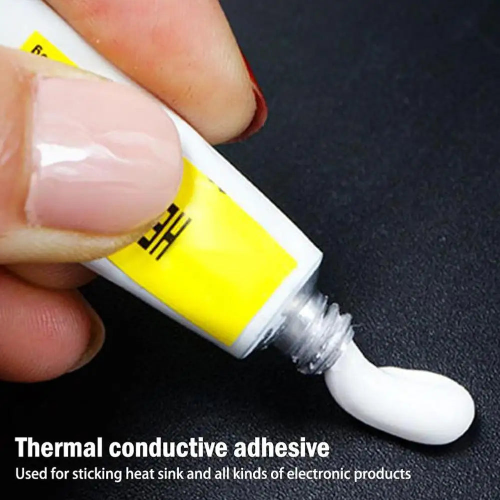 Thermal Conductive Adhesive – 5g Heatsink Silicone Glue for CPU, GPU, LED & Electronics Peaceful Pleasures Health and Wellness
