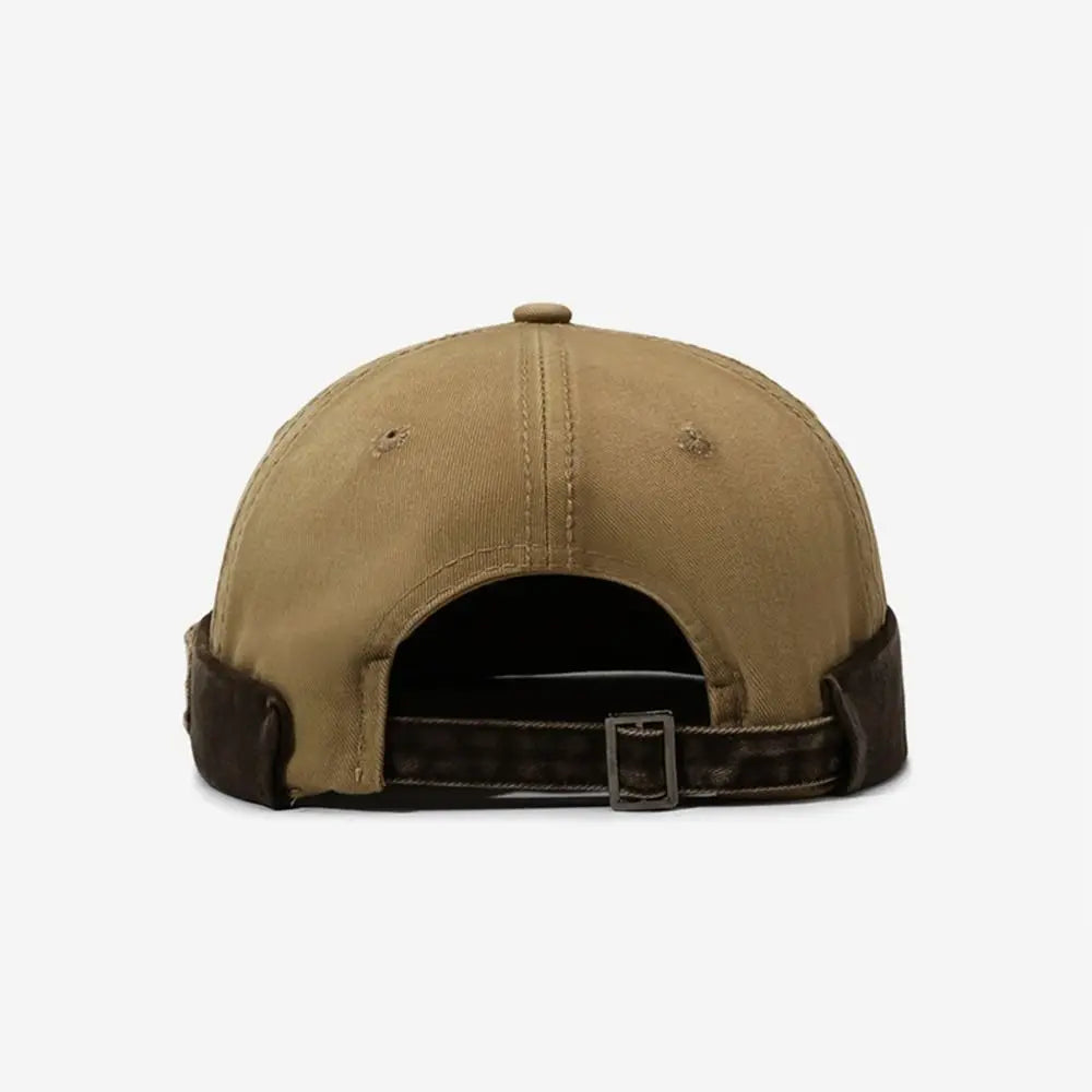 Distressed Skullcap Hat – Streetwear Hip Hop Sun Cap Unisex