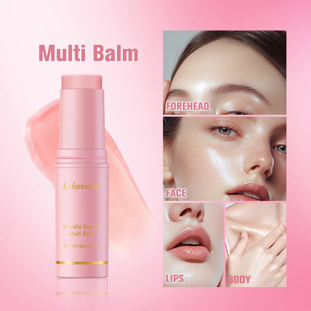 Moisturizing Wrinkle Bounce Multi Balm Collagen Multi Balm Stick Wrinkle Bounce Balm Multi Cream Dull Cosmetics Korean Peaceful Pleasures Health and Wellness