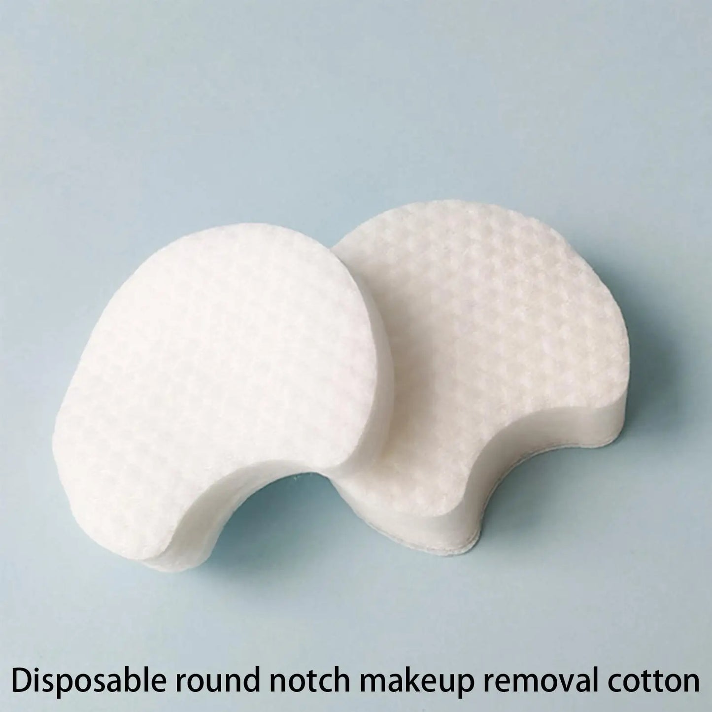 Cotton Makeup Remover Pads 100 Pack – Soft Round Wipes