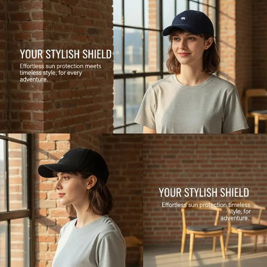 Unisex Bear Design Baseball Cap – Adjustable Soft Curved Brim Baseball Cap Oasis Select