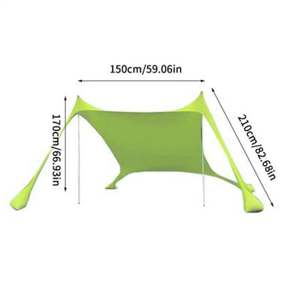 Portable Beach Canopy Sun Shade UV Protection & Storage Bag