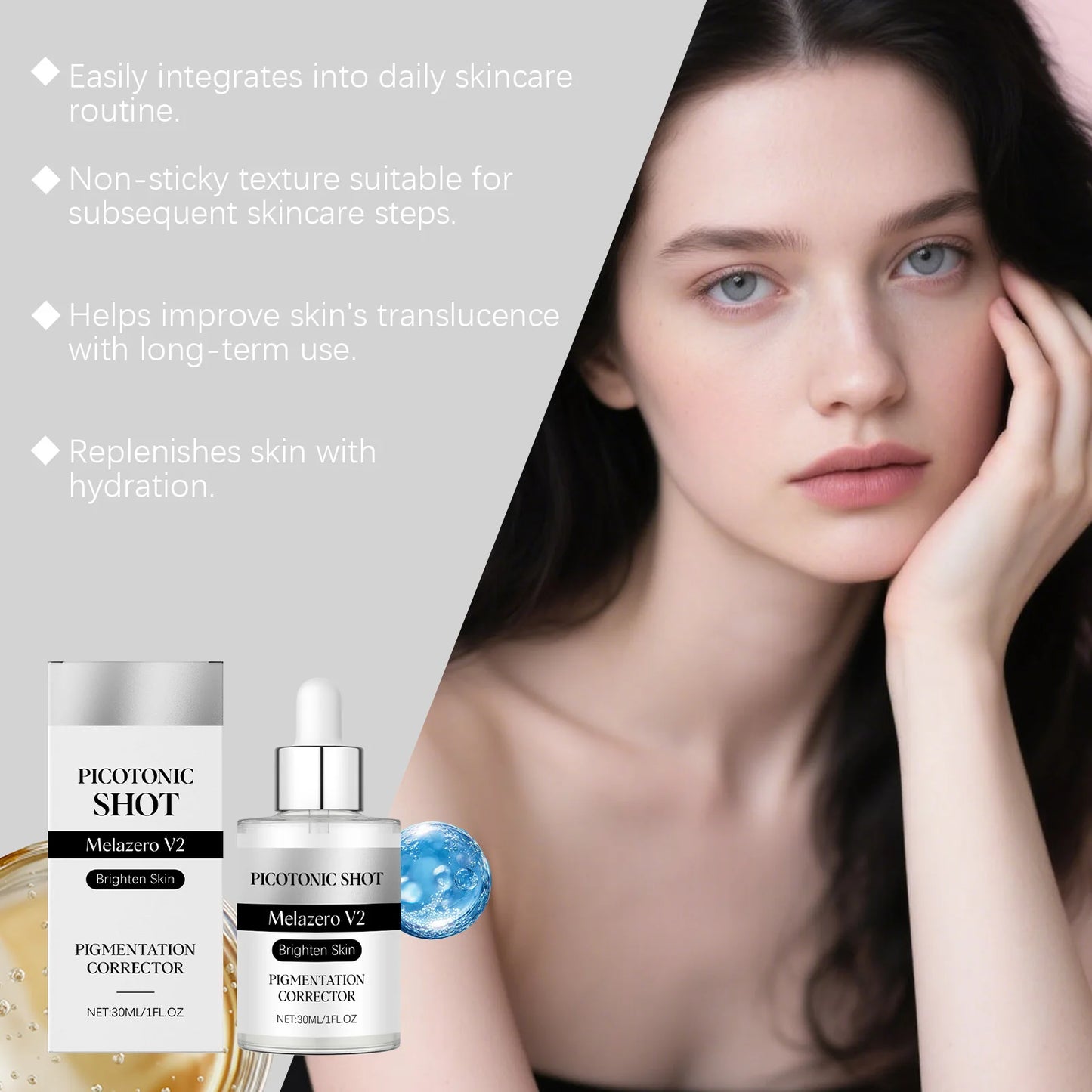 Niacinamide Brightening Face Serum – Dark Spot & Anti-Aging