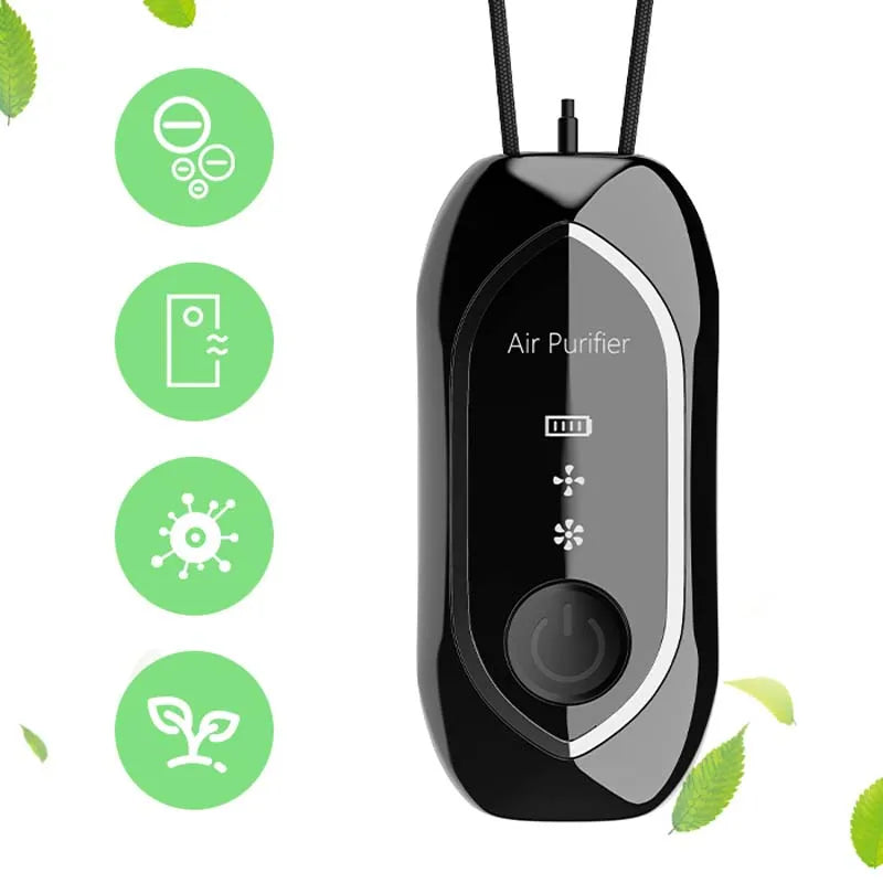 Manufacturer Wholesale Negative Mini Wearable Necklace Air Purifier Kids Necklace Portable Air Purifier Peaceful Pleasures Health and Wellness
