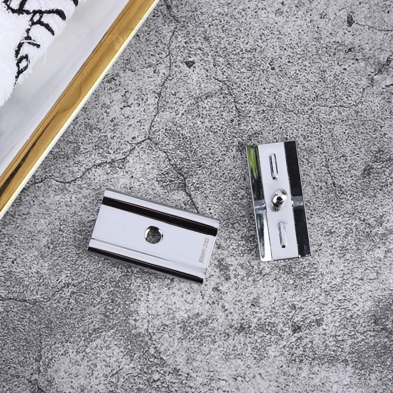 2026 New Arrival Yaqi Chrome Color Mercury Men Safety Razor Head For Mens Comfortable Shaving Peaceful Pleasures Health and Wellness