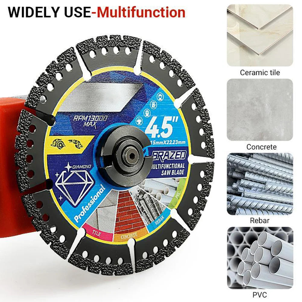 Multi-Material Cutting Blades Cut Metal Tile Stone Plastic Angle Grinder Saw Blades For Alloy Cast Iron Marble Tool Accessories Peaceful Pleasures Health and Wellness